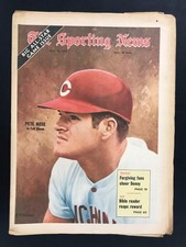 July 18 1970 The Sporting News Magazine MLB Pete Rose 'In Full Bloom' Reds VTG!