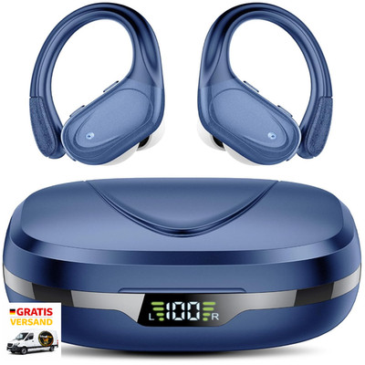 Bluetooth Kopfhörer Sport Wasserdicht 4 Mikrofone 60 Std