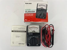 Vintage Radio Shack Micronta 8-Range Multitester Multimeter Analog 22-212B