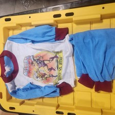 Vintage Masters Of The Universe Kids Pajama Set Fisto And Jitsu Size 4 C4