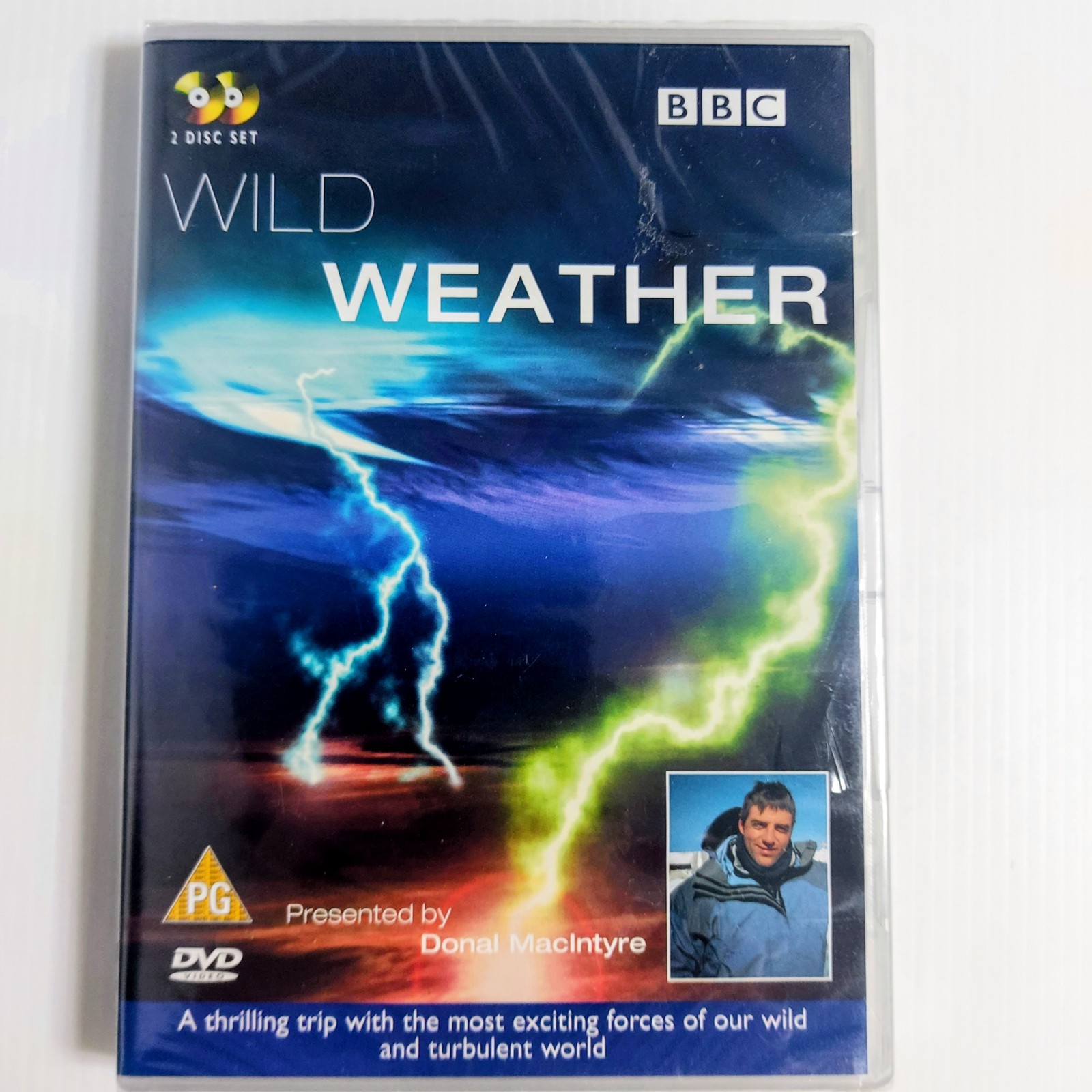 Wild Weather BBC DVD 2 Disc Set Presented by Donal Macintyre PAL UK Sealed