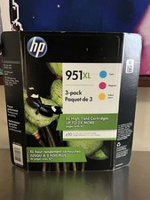 New & Sealed HP 951XL Color Ink Cartridges Cyan Magenta Yellow EXP. 07/2020