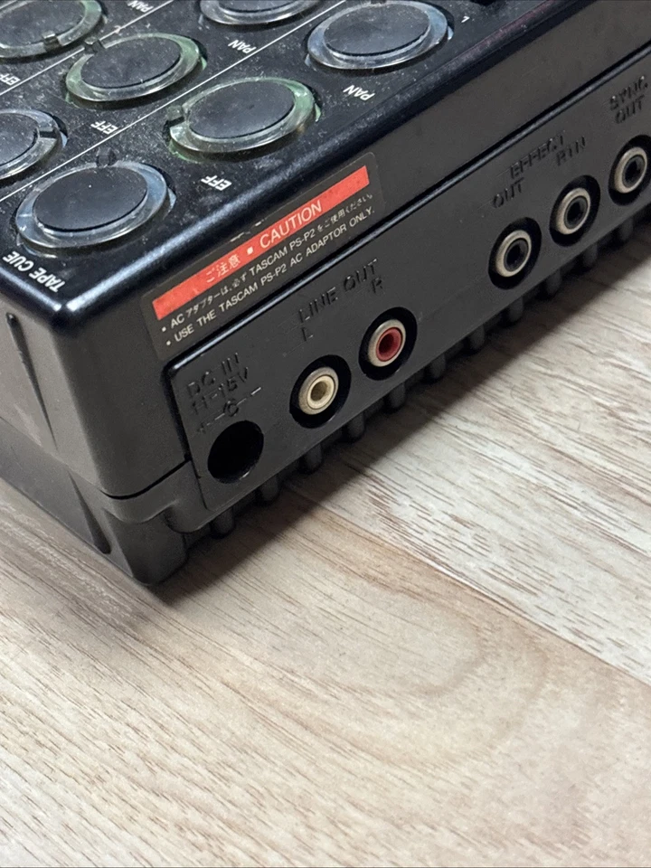 Tascam Porta 05 Ministudio Multitrack Cassette Recorder 4-track 4-channel - Image 4 of 4