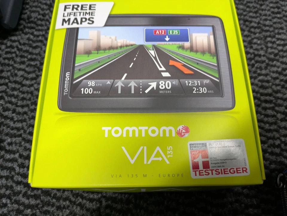 TomTom Via 135 M Europe Traffic 5'' Navi lebenslange Updates, 45 Länder EU - Bild 2 von 4