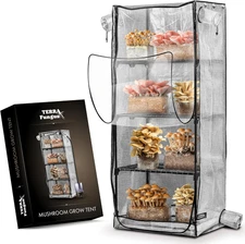 Mushroom Grow Tent, Martha Tent for Mushroom Growing Kit, Small Greenhouse fo...