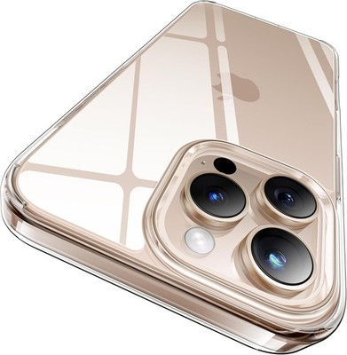 iPhone 16 Pro Max Case Crystal Clear, Never Yellow Technology, Slim Thin Transpa