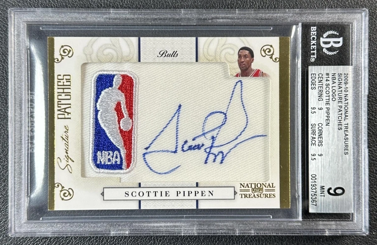 Panini Scottie Pippen Basketball Autographed Sports Trading Cards