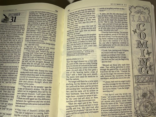 The One Year Bible - Expressions NLT by Tyndale 2016 Trade Paperback - Picture 18 of 19