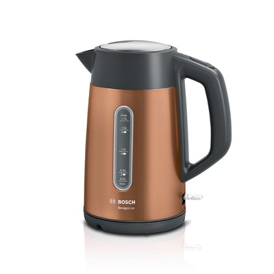 Bosch DesignLine Plus TWK4P439GB Edelstahl Akku-Wasserkocher, 1,7 Liter, 3000