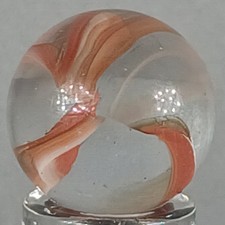 Vintage Vitro Hybrid Cat's Eye Marble .61 Inches Near-Mint Condition