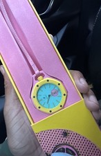 Swatch X Ap Royal Pop New Yellow Pink Green OTG ROZ on hand with receipt box