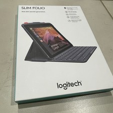 Logitech Slim Folio Keyboard/Cover Case Folio for iPad 5th/6th Gen