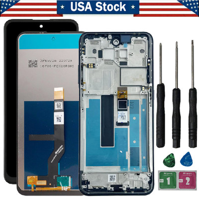New LCD Display Touch Screen Digitizer ±Frame For Nokia X100 5G TA-1399 MetroPCS