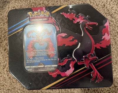 Pokémon TCG Crown Zenith Galarian Moltres Articuno Zapdos Tin Set
