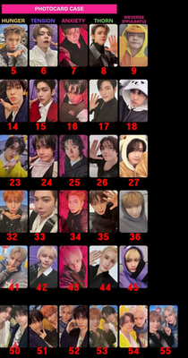 TXT - 7TH YEAR: A Moment of Stillness in the Thorns PHOTOCARD