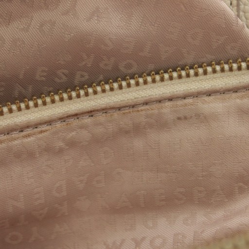 Kate Spade Handbag Shoulder Bag 2Way Leather Beige /An96 Ladies thumbnail 7