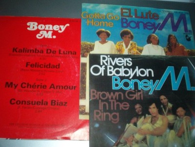 6 Si. : Boney M. - Rivers of Babylon - El Lute - Gotta Go Home - Felicidad.