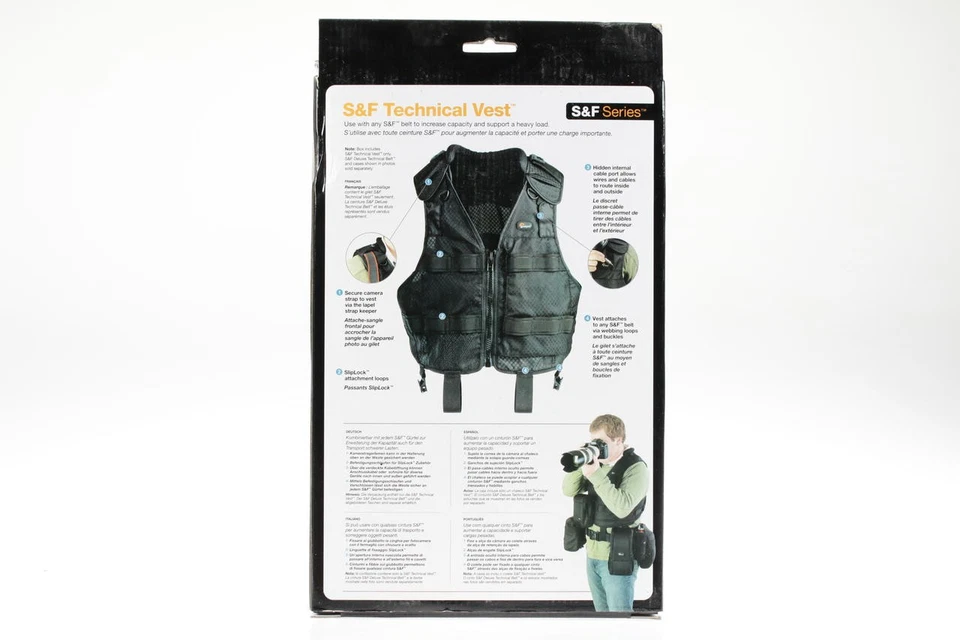 LOWEPRO S&F Technical Vest S-M - Изображение 4 из 4