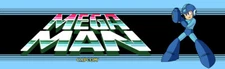 Mega Man (Megaman) Arcade Marquee 26" x 8"