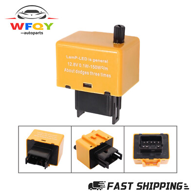 Speed Adjustable Electronic LED Flasher Assy Relay Fix for 4Runner Camry Corolla