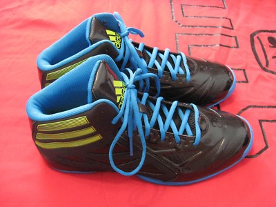 New Adidas Next Level Speed 2 Black, Blue, And Green Size 11 Shoes #171
