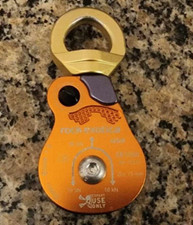 Rock Exotica Omni-Block Swivel Top 1.5" Single Pulley Orange 
