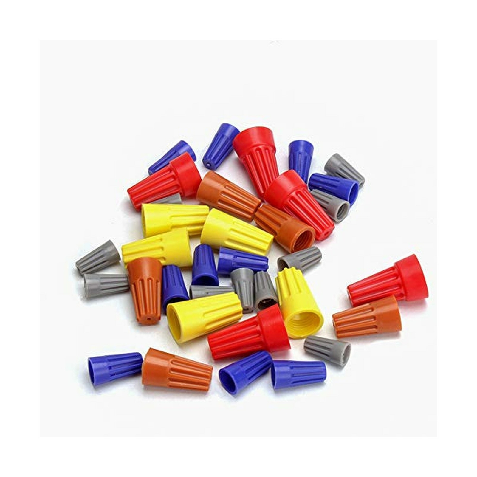 Electrical Wire Connectors Screw Terminals 240 Pcs 5 Types Twist Nut Caps Safe