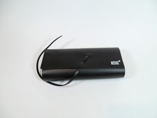 Montblanc Sunglasses Eyeglasses Case Black Soft Case 6.75" x 3" x 1.5"