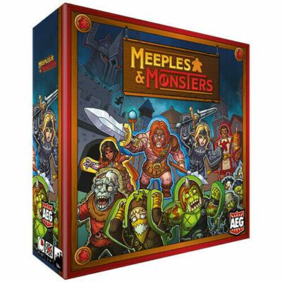Meeples & Monsters AEG07055 Alderac Entertainment Group  Shrink Wrap / Free Ship