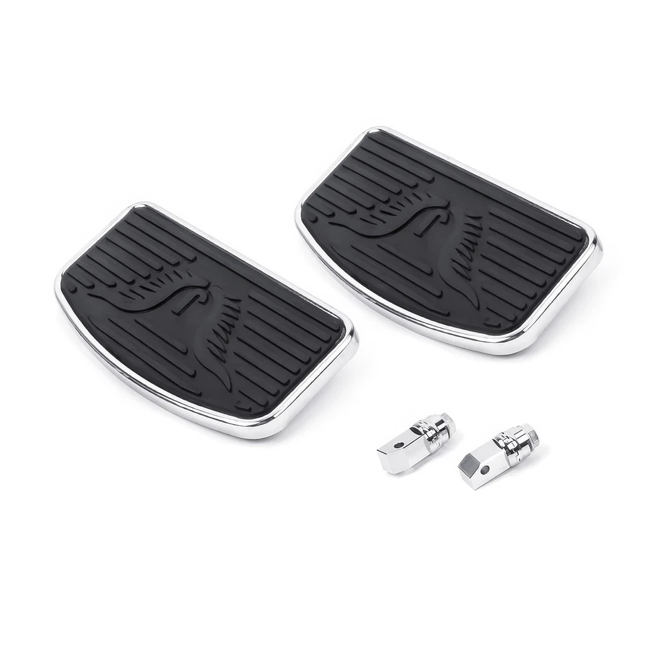 Pair Rear Footboards Floorboards For Yamaha V Star 650 400 Custom 1998-2019 USA - Image 3 of 4
