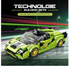 MOC - Cars Hot MOC Speed City Car Champion Racer Classic Supercar Building Block