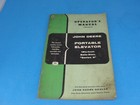 John Deere Portable Elevator "18 1/2 In Bale-Size" - Operator's Manual Original
