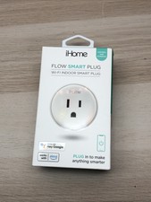 iHome IH-WW117-199W 10 Amp 125 Volt 60Hz Flow Smart Plug for sale 