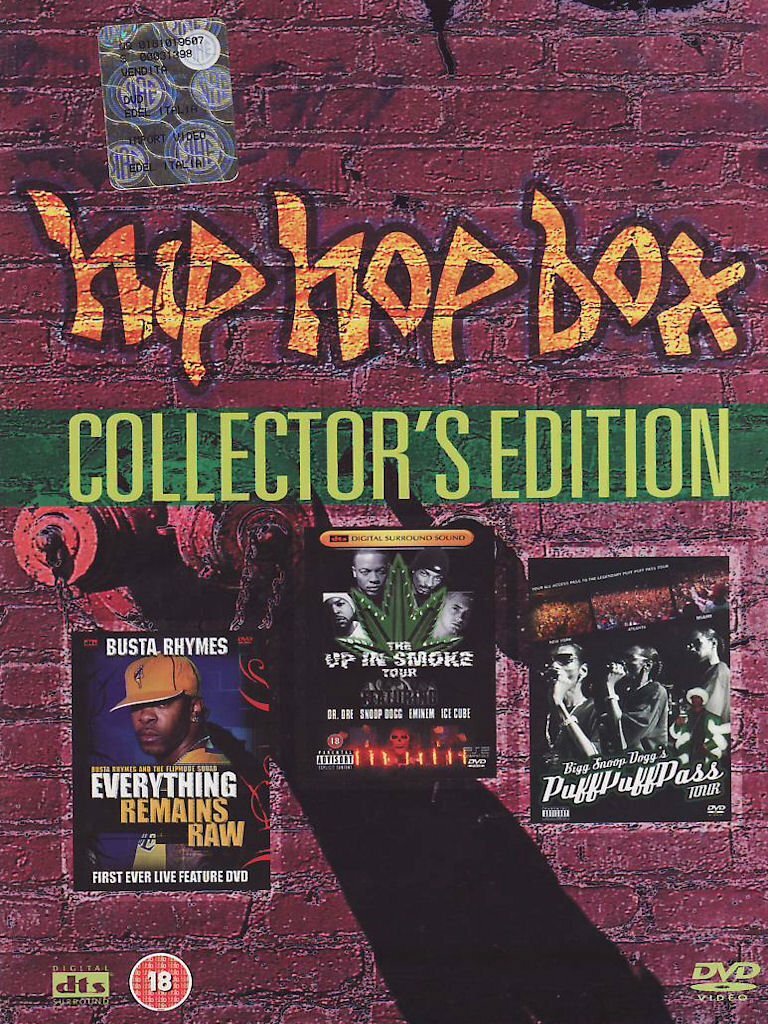 Hip Hop Box Collector's Edition 3 DVD (Eagle Vision) New And Sealed