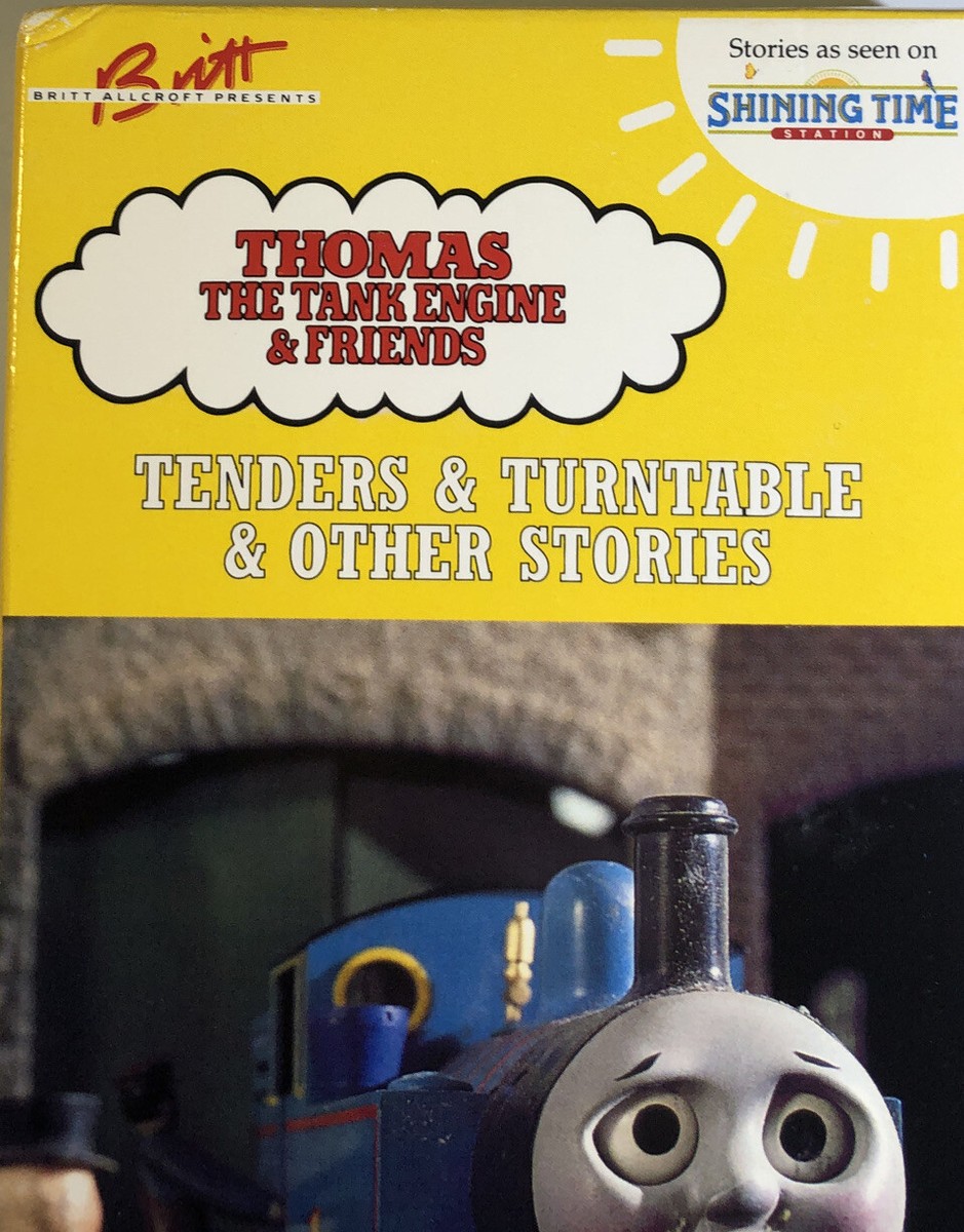 Thomas The Tank Engine & Friends Tenders & Turntables(VHS1985)MINT