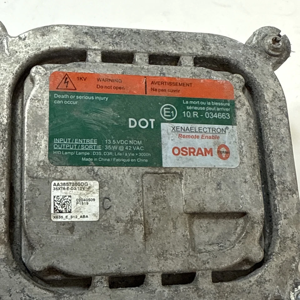 2016 FORD MUSTANG LED HEADLIGHT BALLAST MODULE AA3857300DG OEM - Image 2 of 4