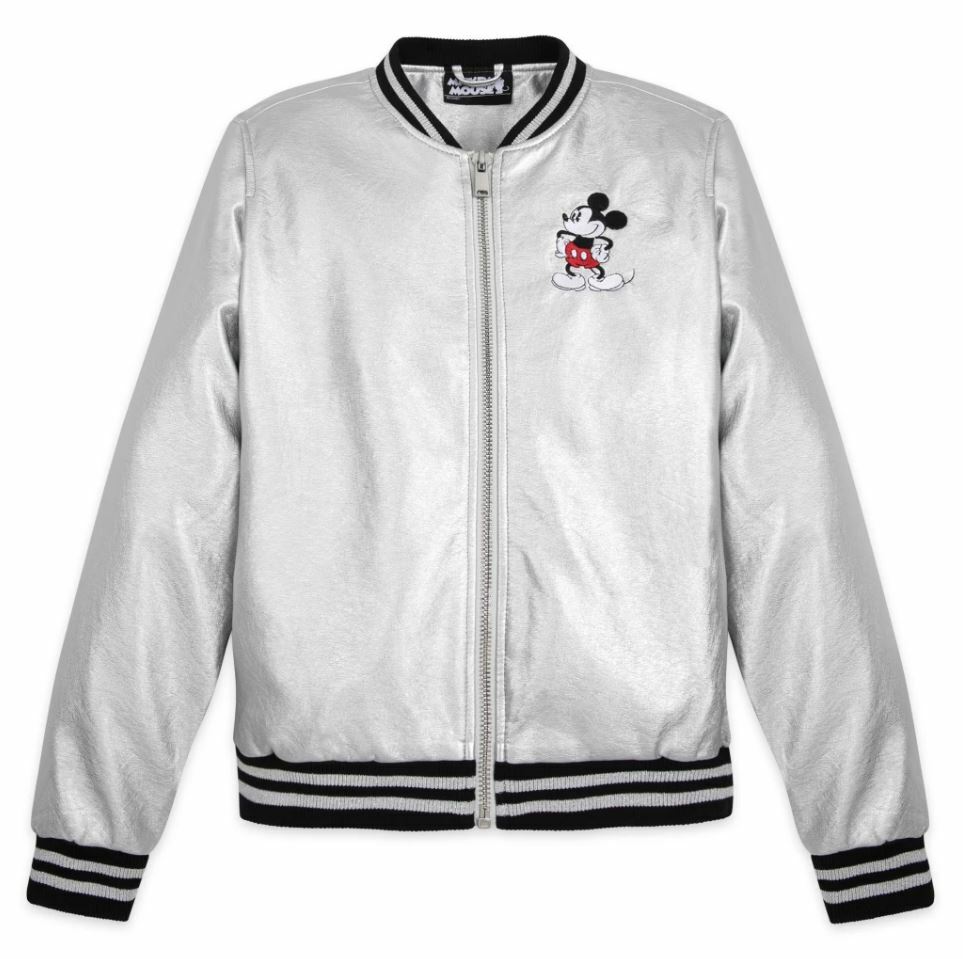 Mickey Mouse Women's Grayscale Varsity 
