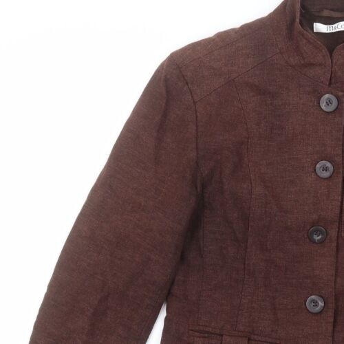 M&Co Womens Brown Jacket Size 10 - Picture 8 of 12