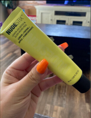 New Nudestix Lemon-aid Detox Gloww Micro-peel Full Size 2.03oz MSRP $34!!!