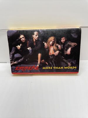 EXTREME- MORE THAN WORDS (4:11) / MORE THAN WORDS (Remix) - CASSETTE Single 1990