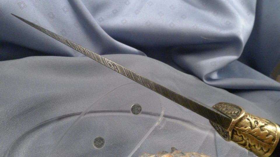 JAGDMESSER Hochkarbon mehrlagiger Wild-Damast Vlad Matveev HUNTING KNIFE - Bild 2 von 4