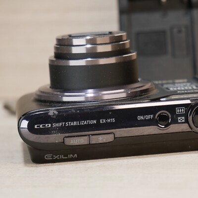 Casio EX-H15 14.1 MP Digital Camera - Black for sale online