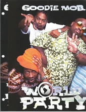 Cee Lo Green GOODIE MOB 1999 FOLD OPEN PROMO TRADE AD Poster for World CD MINT