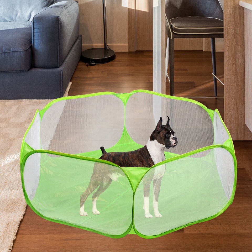 Pet Folding Fence Chinchilla Playpen Guinea Pig Playpens Hamster Cat