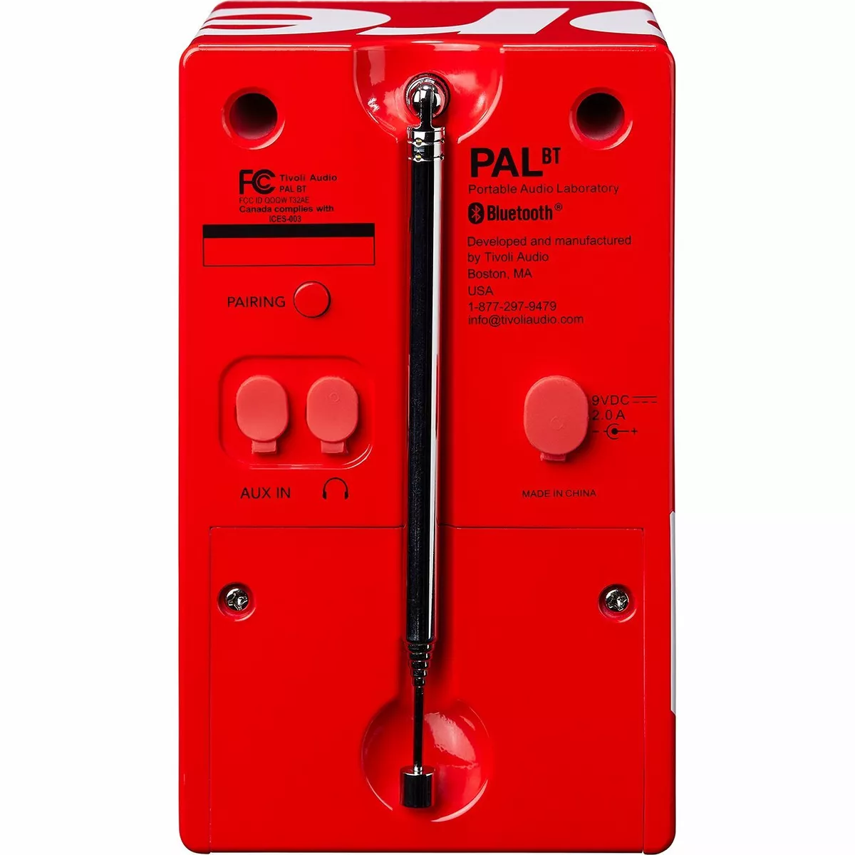 Supreme X Tivoli Pal Bluetooth Speaker Red SS18