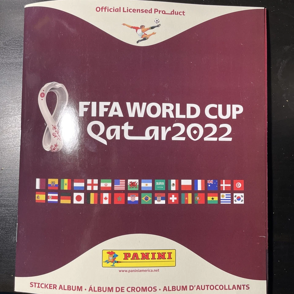 Adesivo completo Panini capa mole Copa do Mundo Qatar 2022 álbum branco! 🔥 - Imagem 2 de 4