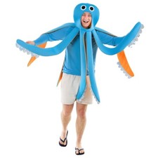 Adult Octopus Costume Men s Women s Sea Animal Fish Marine Suit Halloween