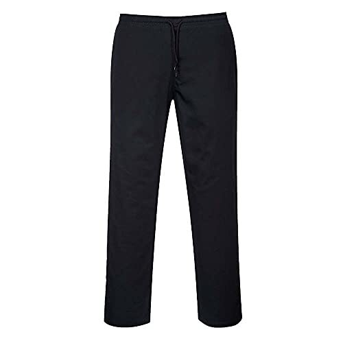 Drawstring Chef Trousers Color: Black Talla: 4XL