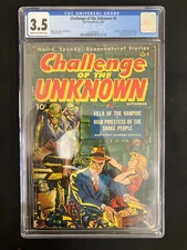 Challenge of the Unknown #6 CGC 3.5 Pre-Code Horror (PCH)!