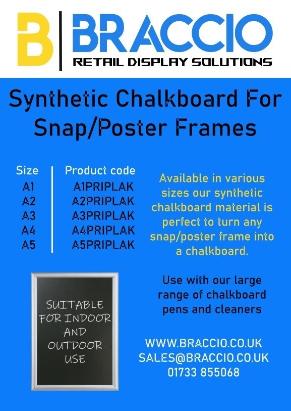 DuraChalk CHALKBOARD OVAL with magnets - Image 4 of 4